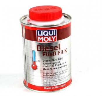 3900 LIQUI MOLY ДИЗЕЛЬНИЙ АНТИГЕЛЬ, КОНЦЕНТРАТ DIESEL FLIESS-FIT K 0,25Л LIQUI MOLY 3900