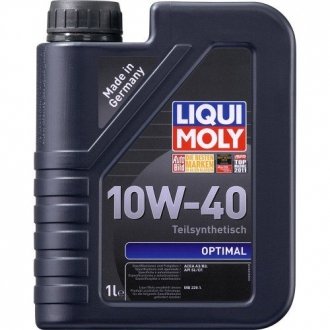 3929 LIQUI MOLY Масло моторное Liqui Moly Optimal 10W-40 (1 л)