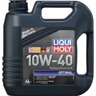 3930 LIQUI MOLY Олива моторна Optimal 10W-40 4л