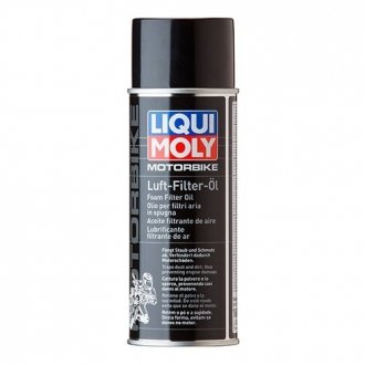 3950 LIQUI MOLY ОЛИВА ДЛЯ ПРОСЯКНЕННЯ ПОВІТРЯНИХ ФІЛЬТРІВ MOTORBIKE LUFT-FILTER-OIL 0,4Л