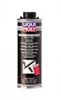 6112 LIQUI MOLY АНТИКОР для днища кузова Liqui Moly UNTERBODENSCHUTZ BITUMEN SCHWARZ 1л