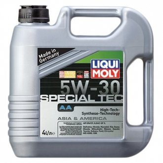 7516 LIQUI MOLY Масло моторное Liqui Moly Special Tec AA 5W-30 (4 л)