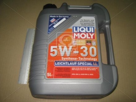 8055 LIQUI MOLY Олива моторна Special Tec LL 5W-30 5л