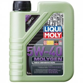 9053 LIQUI MOLY Масло моторное Liqui Moly Molygen New Generation 5W-40 (1 л)