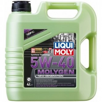 9054 LIQUI MOLY Масло моторное Liqui Moly Molygen New Generation 5W-40 (4 л)