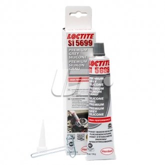 2061022 Loctite Герметик Loctite SI 5699 силикон нейтральный, повышенной химостойкости, серый 80мл