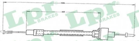 C0091C LPR Трос сцепления