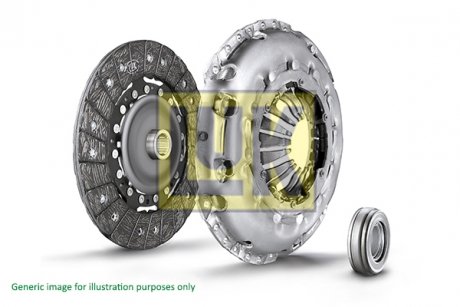 620 3357 00 LuK Комплект зчеплення Citroen C1/Peugeot 108 1.0 10- (d=200mm) (+вижимний) LuK 620 3357 00