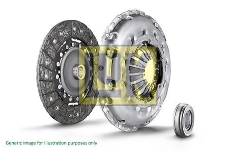 624355200 LuK Комплект зчеплення BMW 3 (F30/F80)/4 (F32/F82) 11- (d=240mm) (+вижимний), N13/N20/B38/B46/B48 LuK 624 3552 00