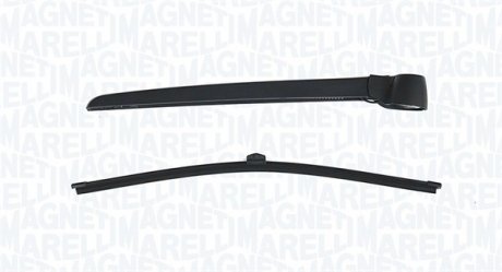 000723180339 MAGNETI MARELLI MAGNETI MARELLI VW Щетка стеклоочистителя с рычагом задняя 360мм PORSCHE CAYENNE 14-