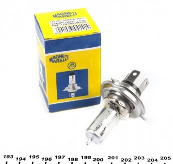 002585100000 MAGNETI MARELLI Автолампа MAGNETI MARELLI 002585100000