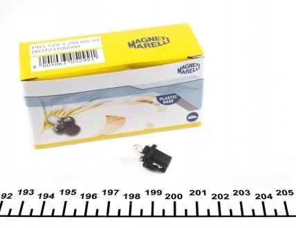 003723100000 MAGNETI MARELLI Лампа розжарювання PB5 12V 1.2W B8.5D (вир-во Magneti Marelli)