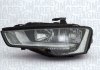 MAGNETI MARELLI Фара галогеновая левая H7/H7 (BLACK) AUDI A5 FL (B8PA) [710301274201]