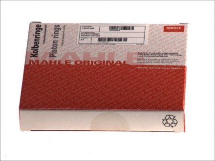 011 08 N1 MAHLE / KNECHT Кільця поршневі MAHLE 011 08 N1