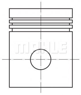 0121202 MAHLE / KNECHT Поршень