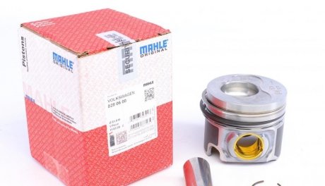 028 06 00 MAHLE / KNECHT Поршень з кільцями VW 81.01 2.0TDI BPW/BMM/BMP/BSS/BWW/CBHA (CYL 1-2) (вир-во MAHLE)