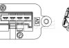 ABR 88 000P MAHLE / KNECHT Реостат вентилятора обогревателя MERIVA 1.3-1.7 03-10 (+/- AC) (фото 2)