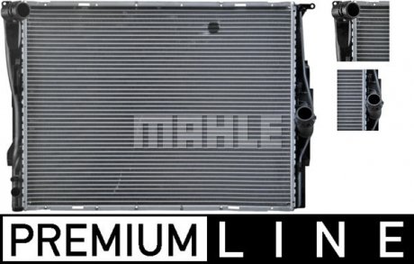 CR1089000P MAHLE / KNECHT Радіатор 460 mm BMW