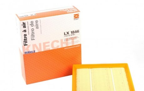 LX 1846 MAHLE / KNECHT Фільтр повітряний KNECHT LX 1846