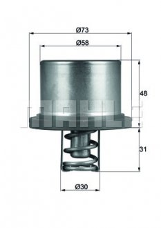 THD 2 89 MAHLE / KNECHT Термостат MAHLE THD 2 89