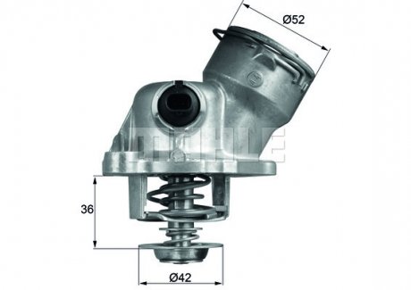 TM 29 100D MAHLE / KNECHT Термостат MAHLE TM 29 100D