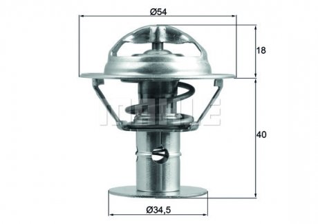 TX18086D MAHLE / KNECHT Термостат