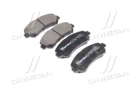 MBF015236 MANDO Колодки гальмівні дискові NISSAN QASHQAI, TEANA, X-TRAIL передн.(вир-во Mando)