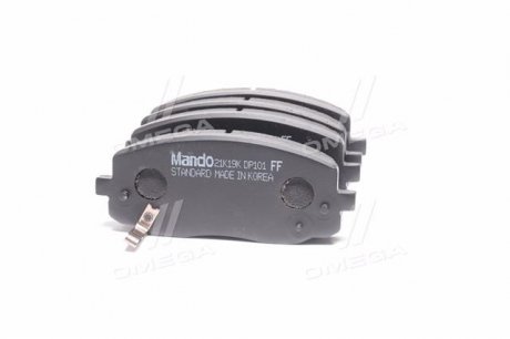 MPK25 MANDO Колодки гальм. KIA PICANTO, HYUNDAI i10 (вир-во Mando)