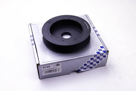 05725 Metalcaucho Шків колінвалу Master/Trafic 2.5 dCi 01- (7PK)