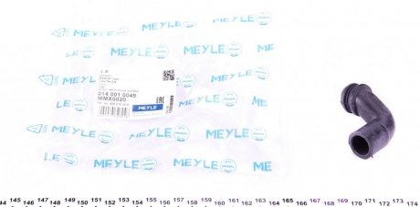 014 001 0049 MEYLE Шланг вентиляції блоку циліндрів MEYLE 014 001 0049