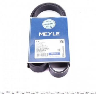 050 005 0900 MEYLE Ремень генератора поликлиновый MEYLE 050 005 0900