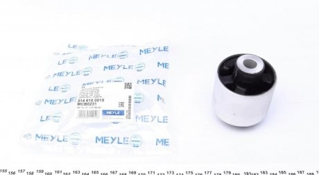 314 610 0019 MEYLE Сайлентблок важеля MEYLE 314 610 0019