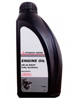 MZ320361 MITSUBISHI Масло моторное синтетическое Mitsubishi "ENGINE OIL 5W-40", 1л