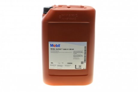 150011 MOBIL Олива моторна MOBIL SUPER 3000  Х1 5W40/20 л MOBIL 150011