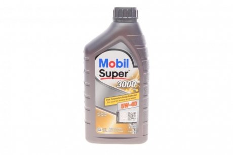 152567 MOBIL Олива моторна MOBIL SUPER 3000  Х1 5W40 / 1л MOBIL 152567