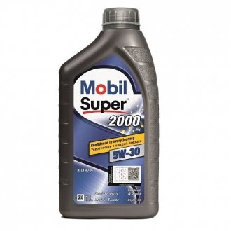 155184 MOBIL Олива моторна Mobil SUPER 2000 X1 5W-30 (Каністра 1л)