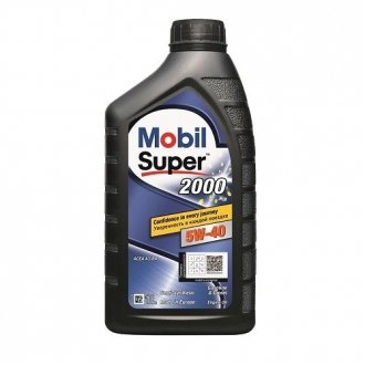 155338 MOBIL Олива моторна  MOBIL SUPER 2000 X3 5W40 1л