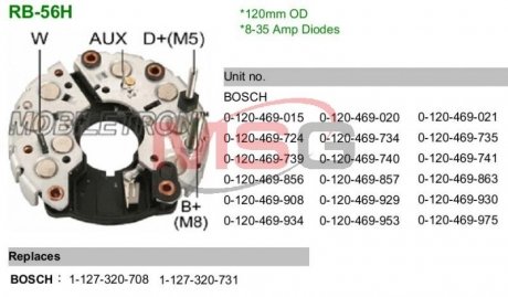 RB56H MOBILETRON Выпрямитель