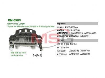 RM59HV MOBILETRON Випрямляч діодний