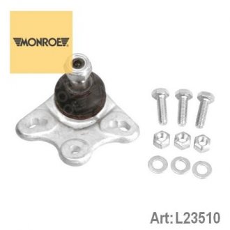 L23510 MONROE Опора шаровая передняя нижняя MERCEDES-BENZ A-CLASS (W168) 97-05 (L23510) MONROE