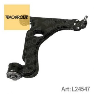 L24547 MONROE Рычаг подвески передний правый OPEL ASTRA H (A04) 04-14, ASTRA H CLASSIC Hatchba