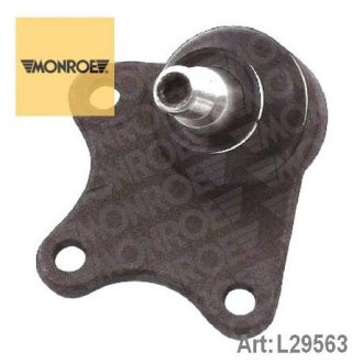 L29563 MONROE Опора шаровая передняя нижняя правая (с креплением) SEAT IBIZA III (6L1) 02-09/S