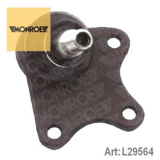 L29564 MONROE Опора шаровая передняя нижняя левая SEAT IBIZA III (6L1) 02-09/SKODA FABIA I Com