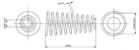 SP2406 MONROE Пружини підвіски
