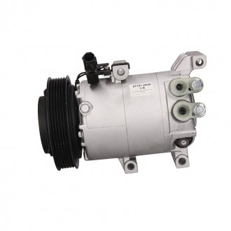 97701-2K001 R MSG Компресор кондиціонера HYUNDAI i20 (PB, PBT) 08-,ix20 (JC) 10-;KIA SOUL (AM) 09-14,VENGA (YN) 10-