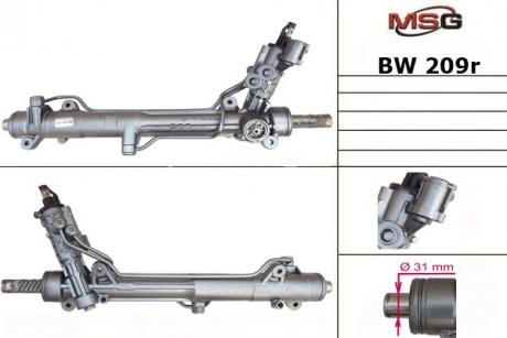 BW209R MSG Рульова рейка з ГУР Bmw 7