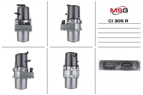 CI305R MSG Насос ГПК з електроприводом
