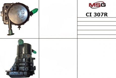 CI307R MSG Насос ГПК з електроприводом