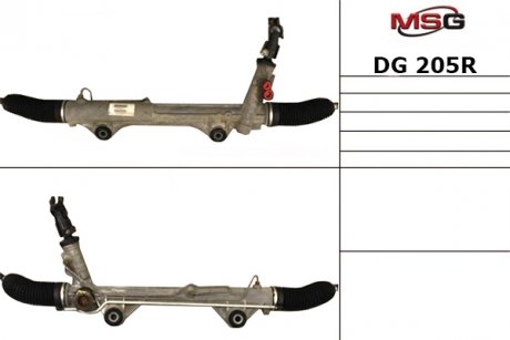 DG205R MSG Рульова рейка з ГУР Dodge Durango