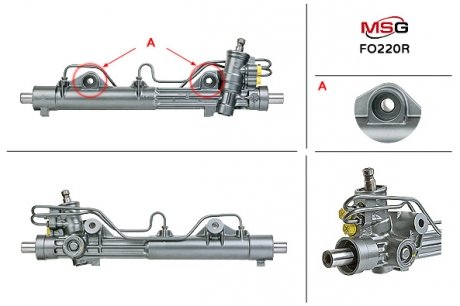 FO220R MSG Рулевая рейка из ГУР Ford Ka